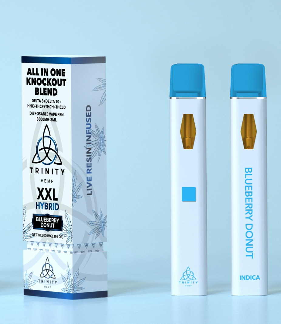 TRINITY 3 GRAM DISPOSABLE-The XXL 3G All-In-One Disposable Vape