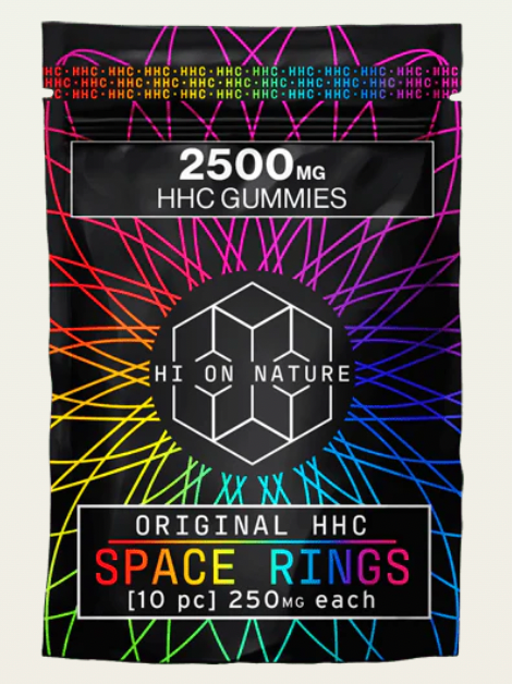 Hi On Nature 2500 mg Space Rings 10 Pk