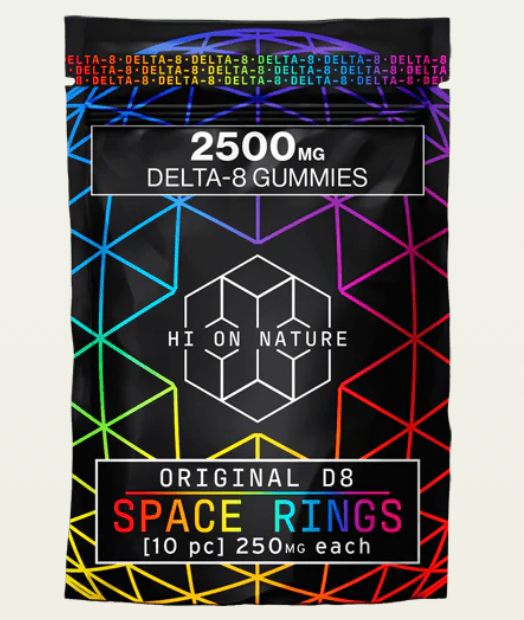 Hi On Nature 2500 mg Space Rings 10 Pk